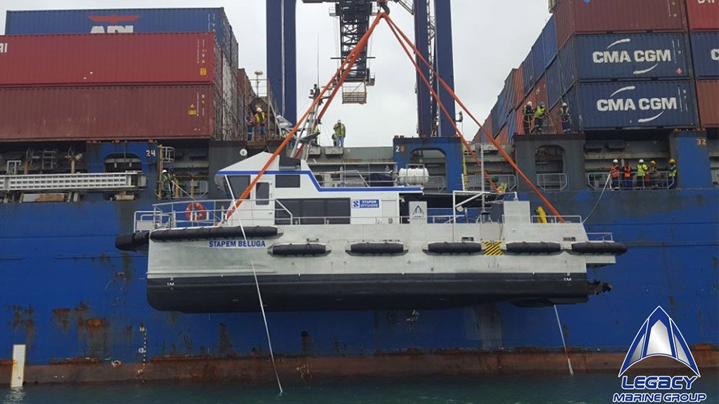 Legacy Marine (Pty) Ltd Launches New Vessel For Stapem Offshore