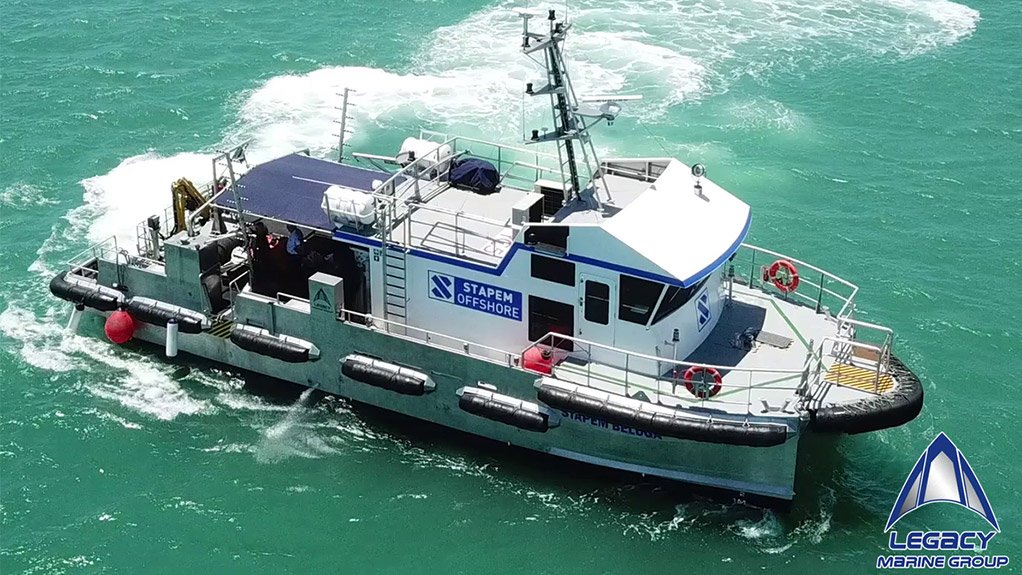 Legacy Marine (Pty) Ltd Launches New Vessel For Stapem Offshore
