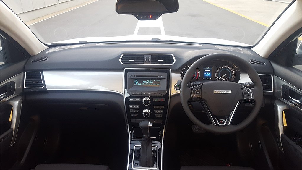 The Haval H2 inside