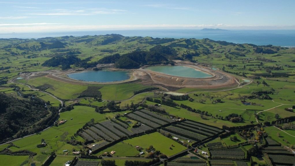 The Waihi mine on New Zealand's North Island.