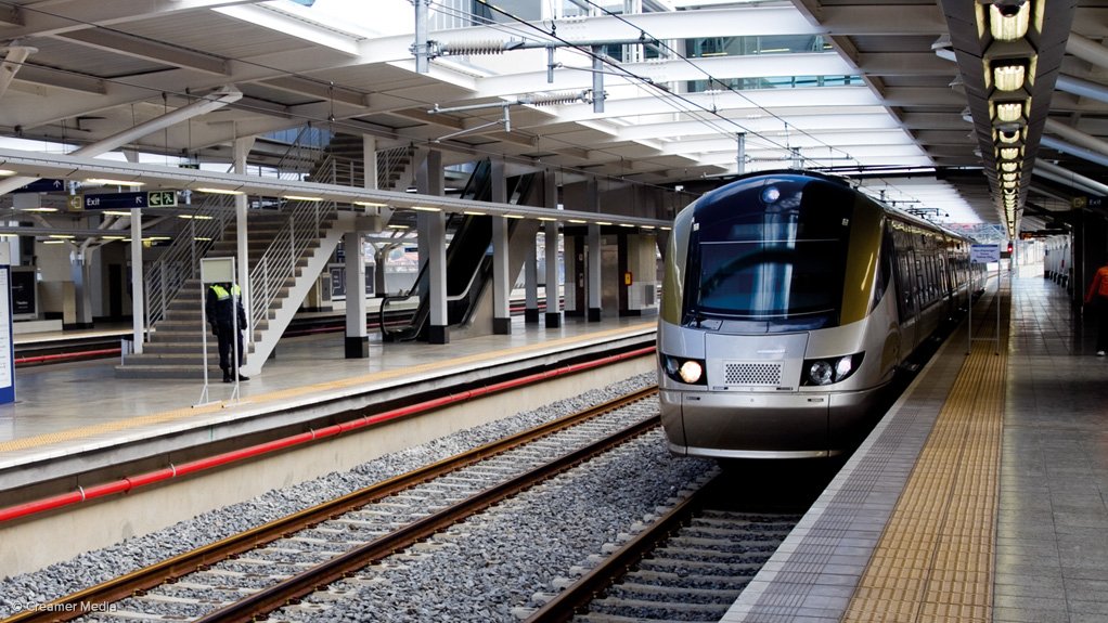 SA: Train incident at the Gautrain Depot 