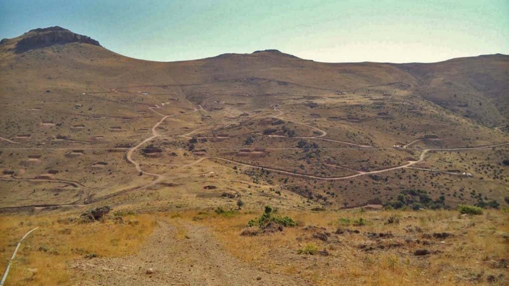 A March 2016 photo of the Öksüt site, in central Turkey.
