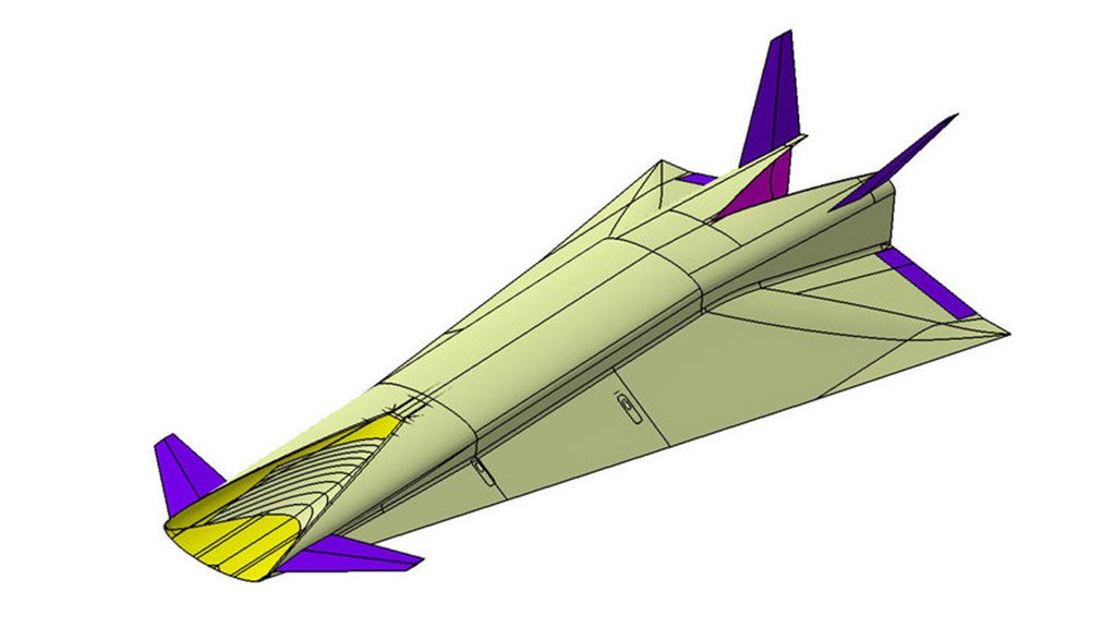 HYPERSONIC A computer model of the planned Hexafly technology demonstrator