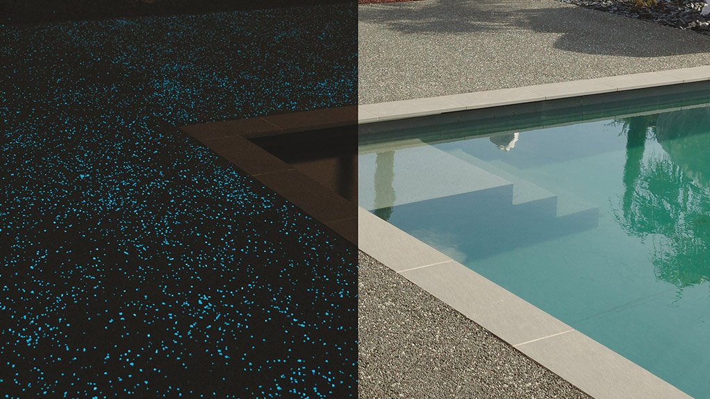 GOT IT GOING ON 
Luminescent concrete, which Chryso has termed ‘sexy concrete’, serves as an appealing primary source of light, and is currently very popular 