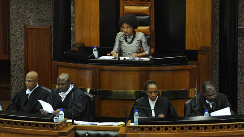 Parliament Speaker Baleka Mbete
