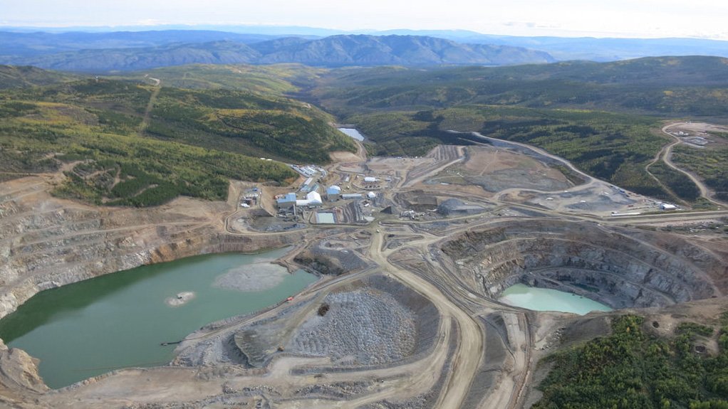 A 2015 photo of the Minto mine, in Yukon.