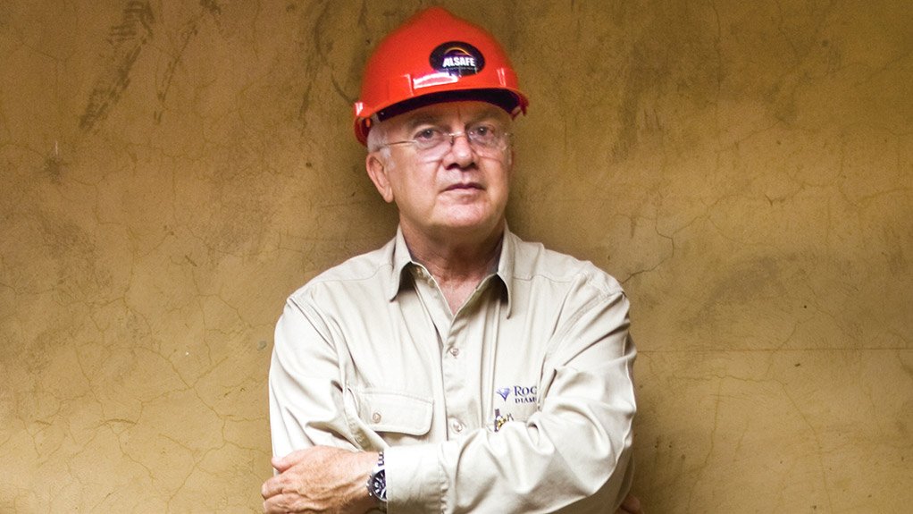 John Bristow, an independent consultant, has developed two alluvial diamond mining companies in Gem Diamonds (1997–2000) and Rockwell Diamonds (2005–2010). He is a former De Beers geologist who set in motion a unique micromineral (perovskite) age-dating technique at the Research School of Earth Sciences (RSES) of the Australian National University, with Hugh Allsopp, of the Bernard Price Institute of the University of the Witwatersrand, and Bill Compston, of the RSES, in the 1980s (courtesy of De Beers)