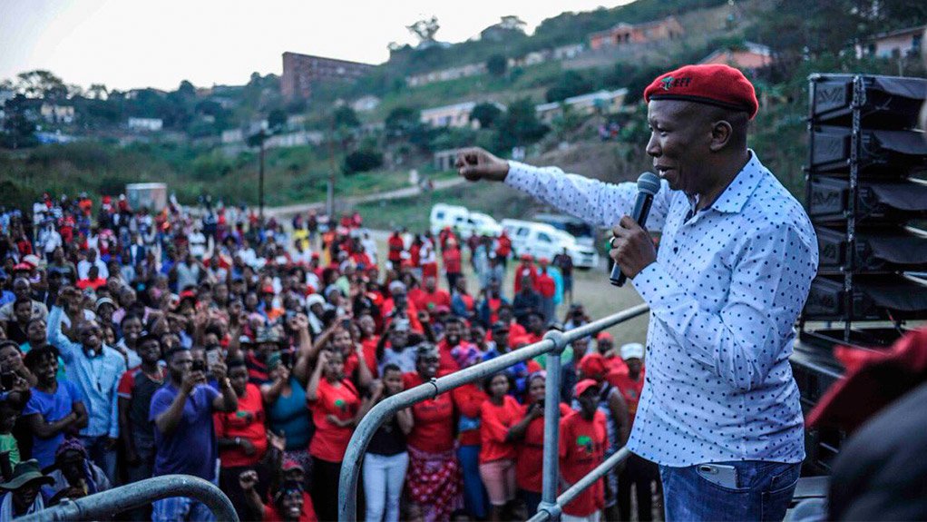 EFF Leader  Julius Malema