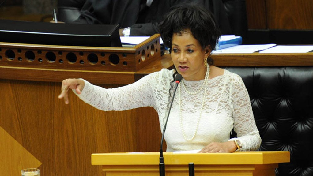 Minister of international relations and co-operation Lindiwe Sisulu
