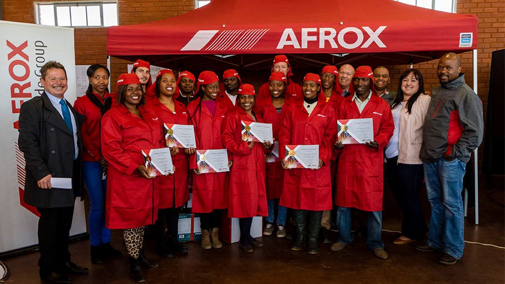 Afrox welding facility at POPUP centre provides skills to those who need it the most