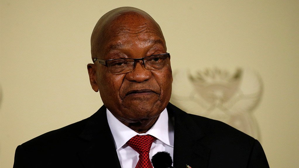 Former South Africa's President Jacob Zuma