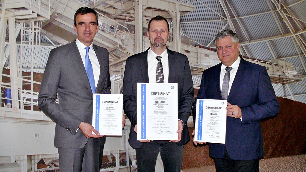 SCHADE Lagertechnik successful in accreditation to ISO 9001