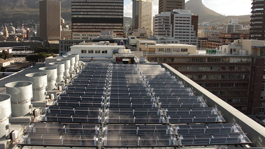 Large-scale commercial hybrid photovoltaic and thermal project in Cape Town