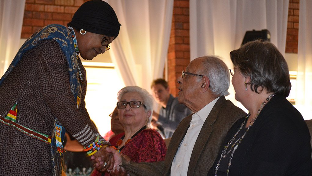 Winnie Madikizela-Mandela & Ahmed Kathrada