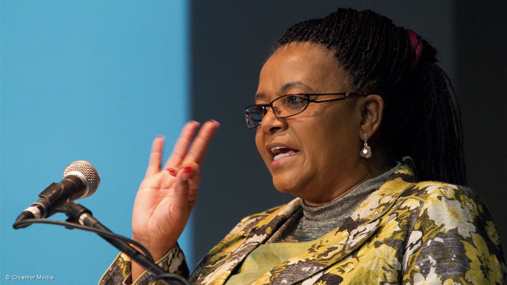 Environmental Affairs Minister Edna Molewa