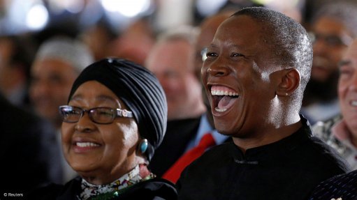  'The spear has fallen' – Malema on Winnie