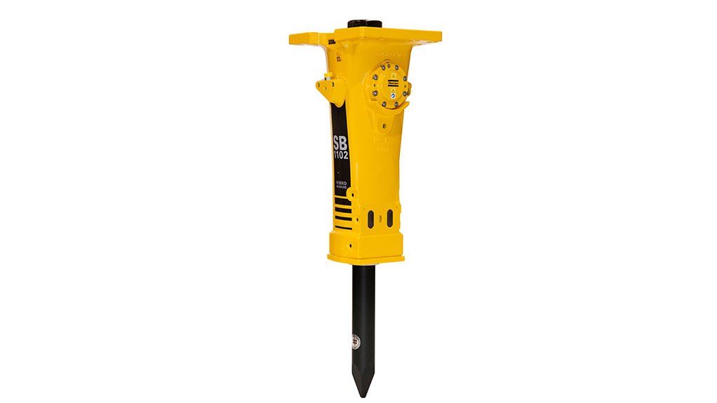 SB 1102 Hydraulic Breaker from Epiroc – a solid solution for construction and demolition