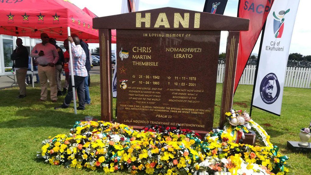 SACP: SACP on the occasion of the commemoration of the 25th anniversary of the assassination of Chris Hani