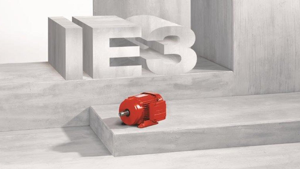 SEW-EURODRIVE’s IE3-compliant DRN motor series promotes energy efficiency