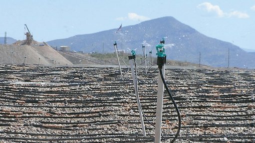 Wobbler technology benefits overhead irrigation for heap leaching 