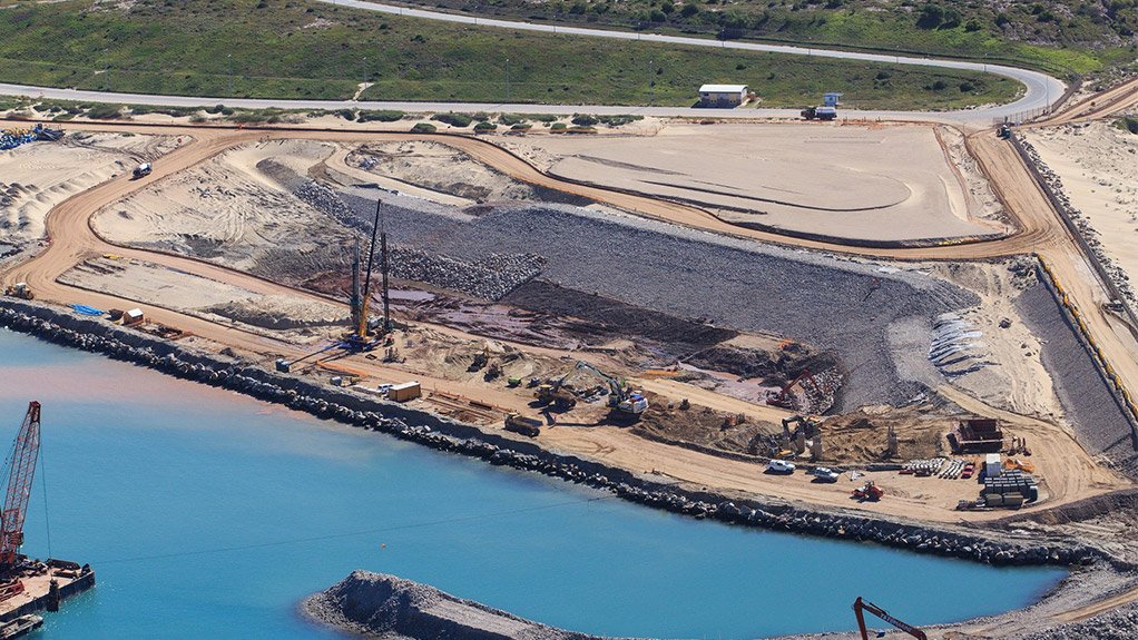The completed Admin Craft Basin (ACB), in the Port of Ngqura, is valued at R360-million