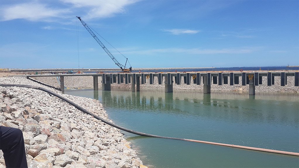 The completed Admin Craft Basin (ACB), in the Port of Ngqura, is valued at R360-million