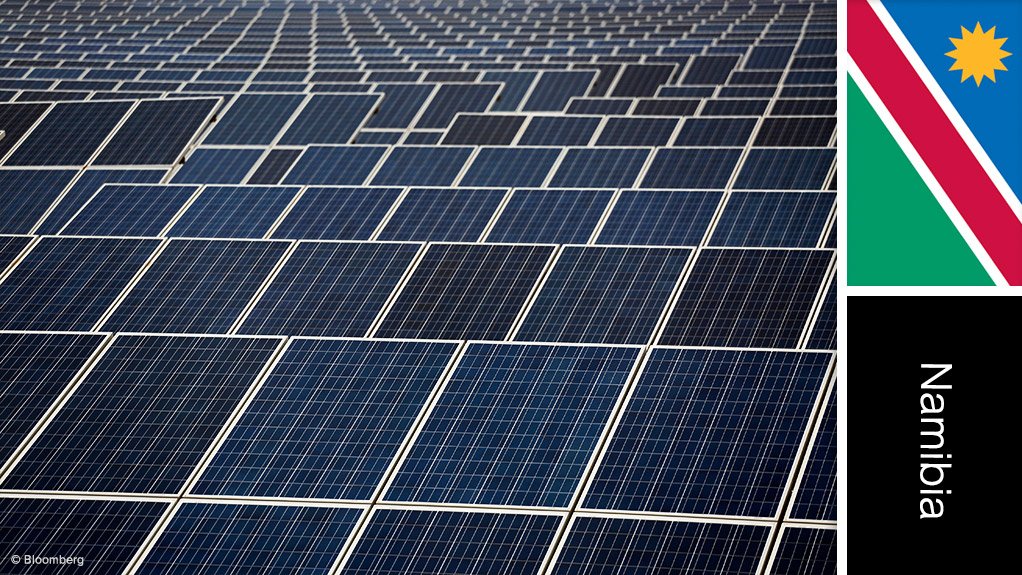 Namibia solar photovoltaic solar power plant, Namibia