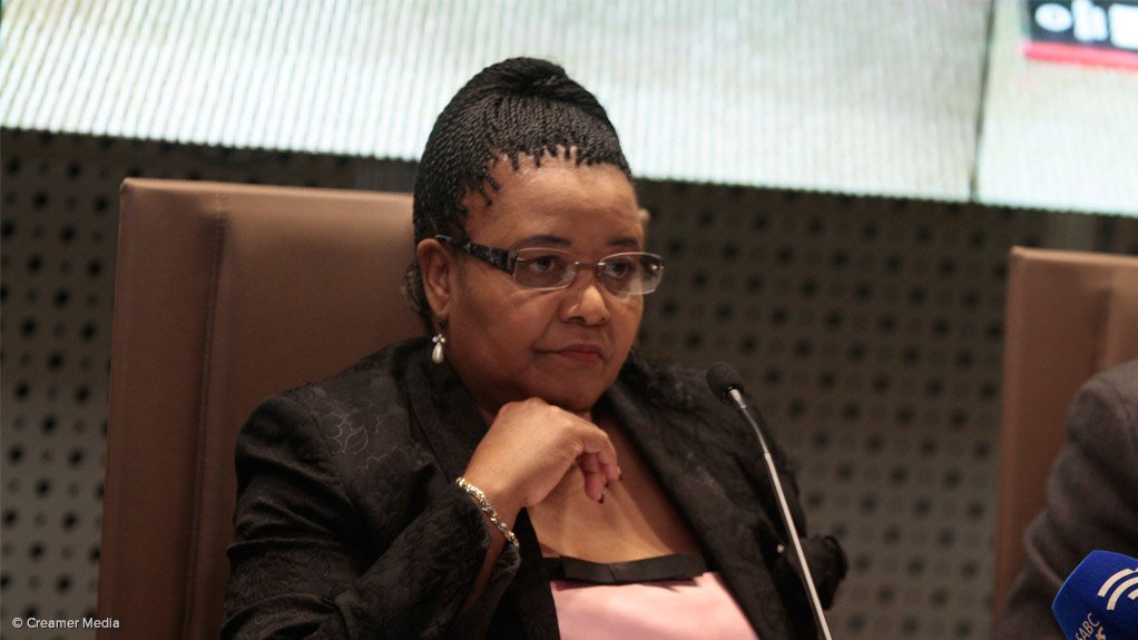 Environmental Affairs Minister Dr Edna Molewa