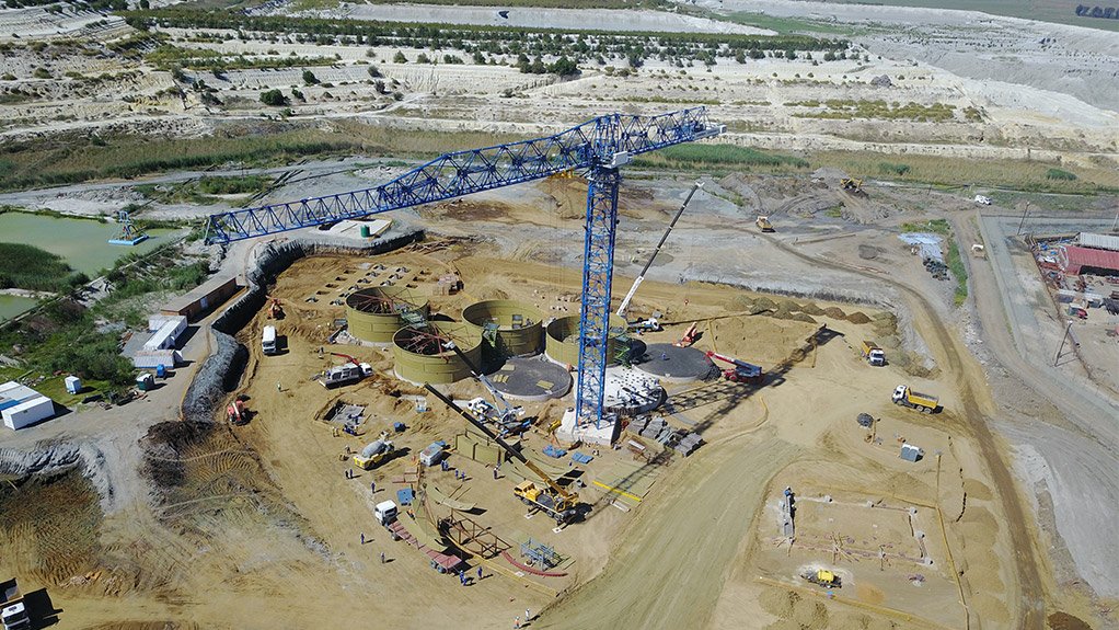 Elikhulu tailings plant project, South Africa