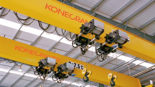UPGRADING CRANES
Konecranes is currently upgrading and replacing crane and lifting equipment at various Eskom power stations across South Africa