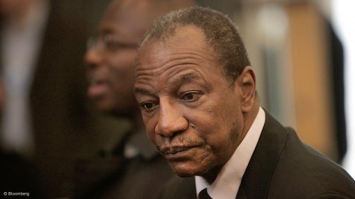 Guinea President Conde says Bollore graft probe is slander