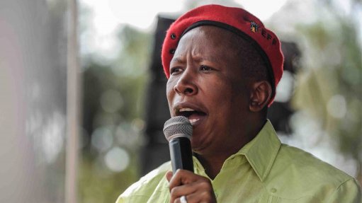  EFF leader Malema to be sworn in at Pan African Parliament