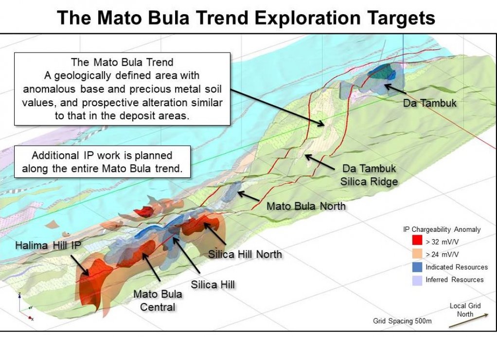 EXPLORATION  
East Africa Metals' Mato Bula trend exploration targets in Ethiopia 
