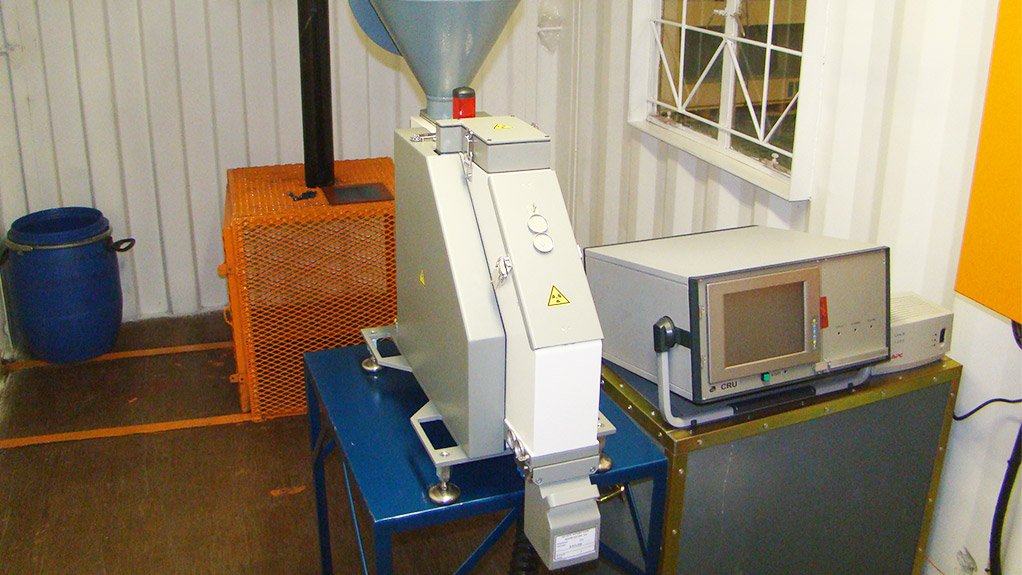 SORTING MACHINE The BV Polus-M X-ray is used to prepare the X-ray concentrate for hand sorting