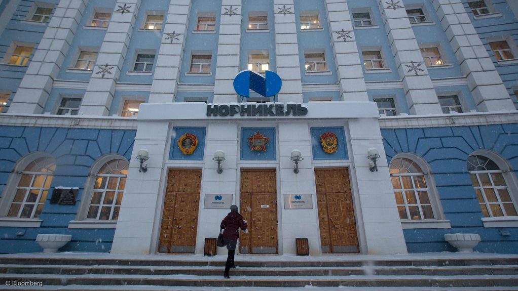 The Norilsk Nickel head office in Russia.