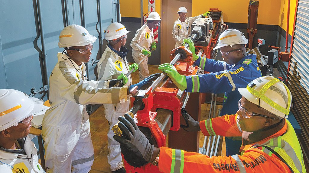 ON THE INSIDE Interior view of the Murray & Roberts Training Academy in Carletonville