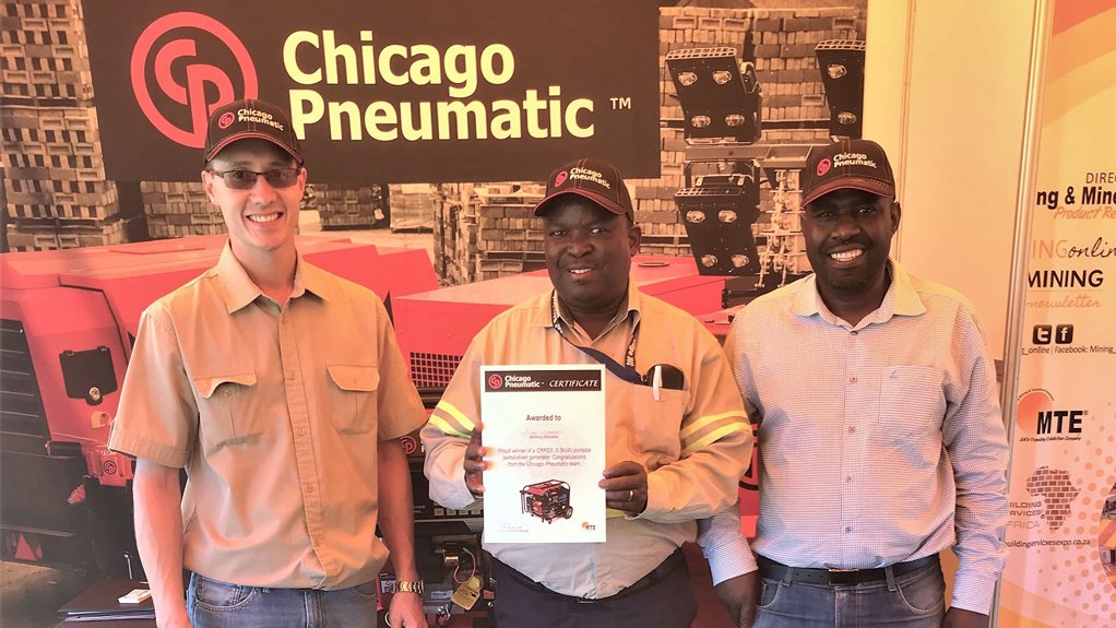 Chicago Pneumatic generates success at Botswana MTEs with three genset giveaways