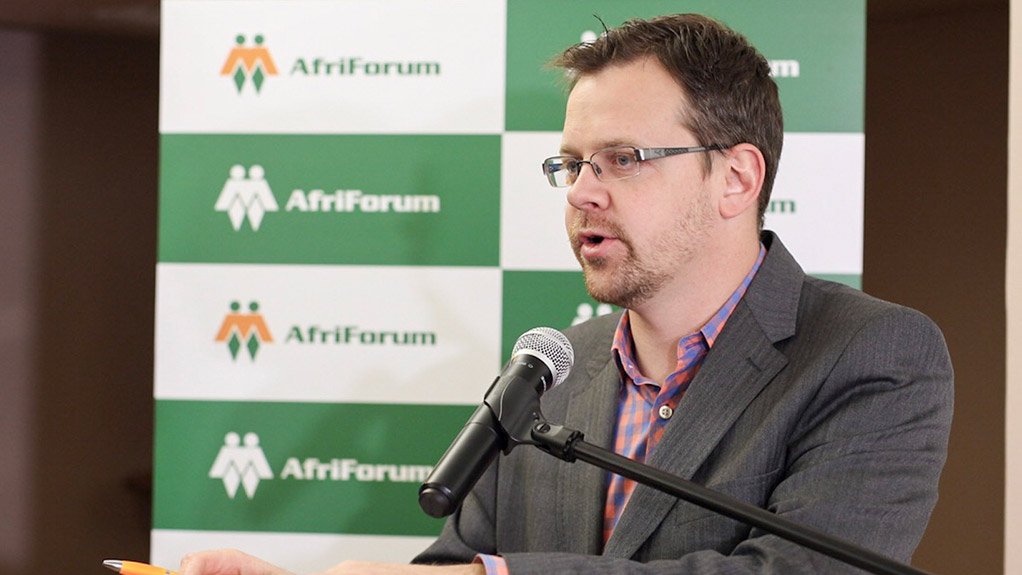 AfriForum's Deputy CEO Ernst Roets