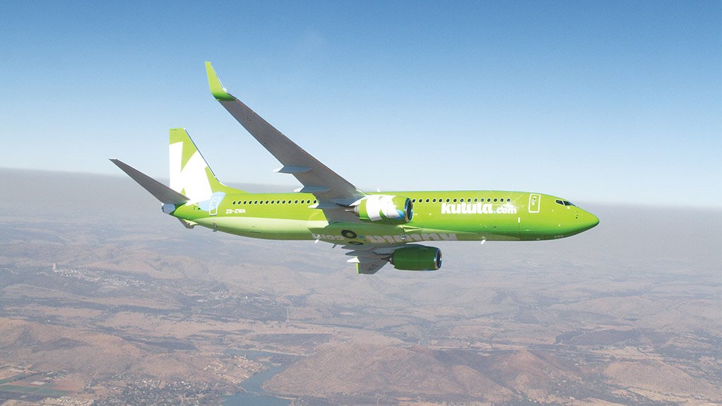 STANDING TO BENEFIT A Boeing 737-800 of low-cost carrier Kulula