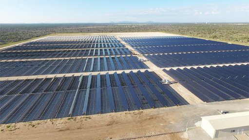 Otjikoto solar farm in Namibia
