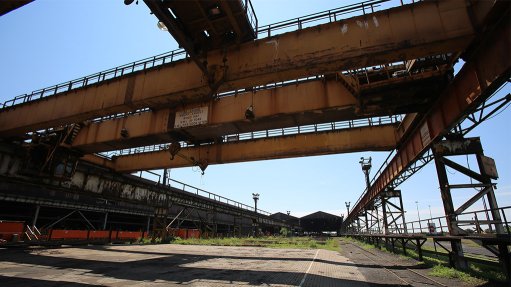 The old Evraz Highveld Steel and Vanadium plant in eMalahleni
