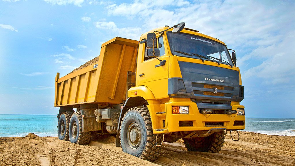 KAMAZ TRUCKS
The Kamaz tipper trucks were formally introduced to the South African market at bauma CONEXPO AFRICA 2018
