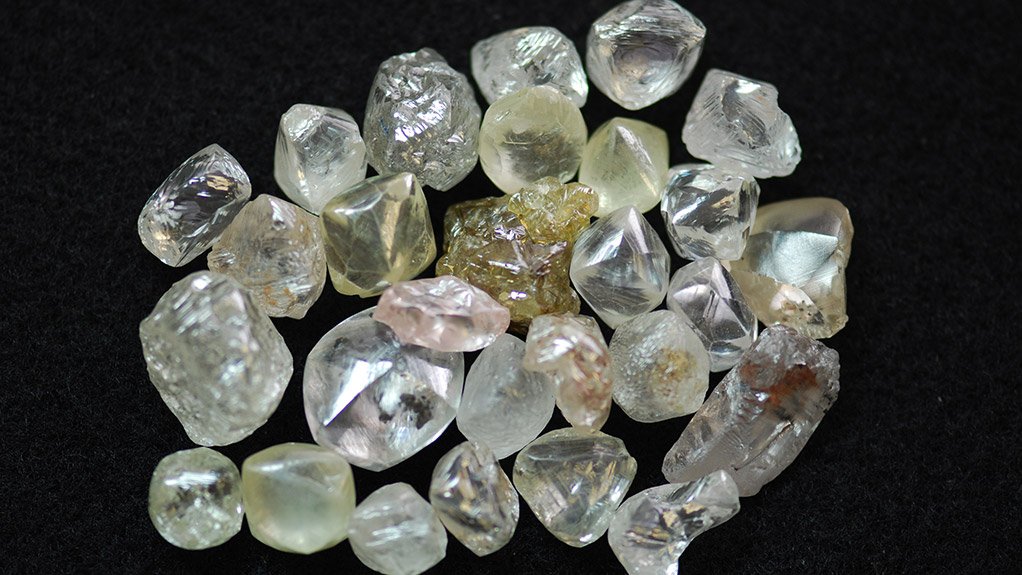 DIAMONDS IN THE ROUGH 
High quality rough gemstone diamonds mined from an alluvial diamond deposit in Northern Cape province
