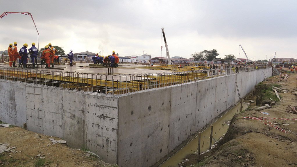 Douala construction Phase 1