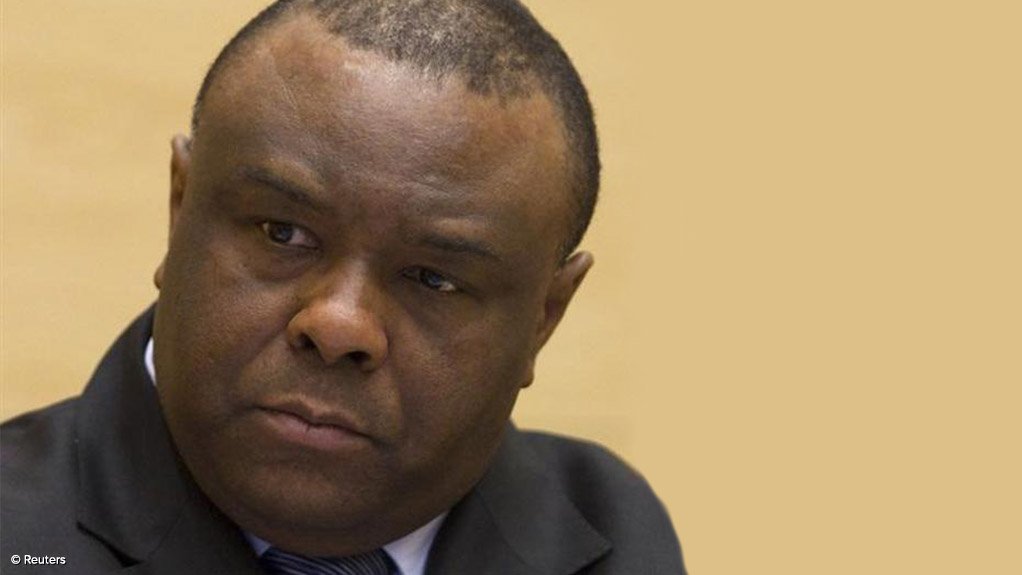 Congolese ex-vice President Jean-Pierre Bemba