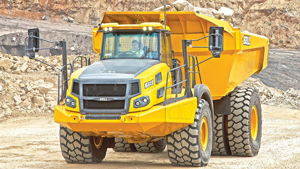 	BEST IN CLASS Bell Equipment would like to be the global dump truck market leader