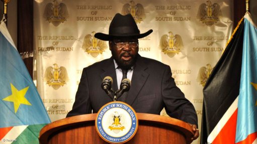 South Sudan's president and rebel leader meet for peace talks