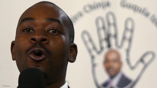 Zimbabwe opposition leader Nelson Chamisa fears poll violence