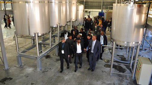 Chemicals factory to support value chain opened in Maluti-a-Phofong SEZ