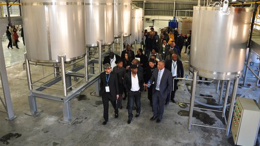 Chemicals factory to support value chain opened  in Maluti-a-Phofong SEZ